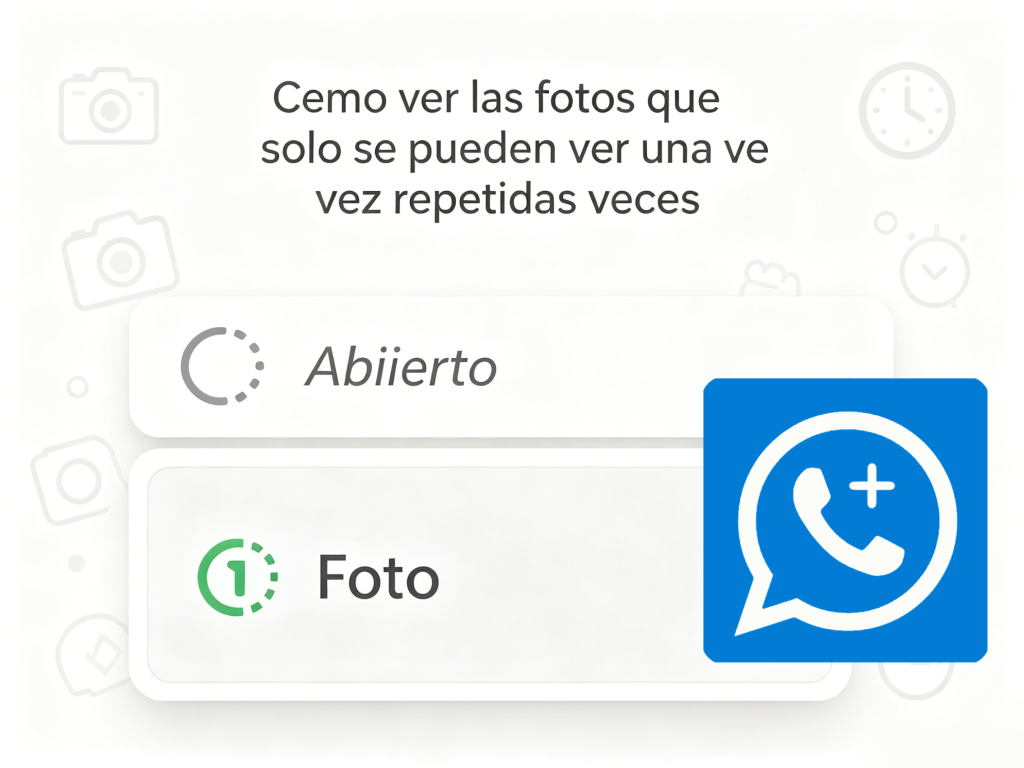 Cómo ver las fotos que solo se pueden ver una vez repetidas veces