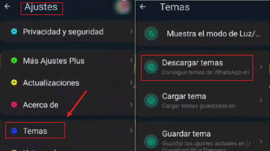 Cómo hacer tus chats visualmente espectaculares con temas