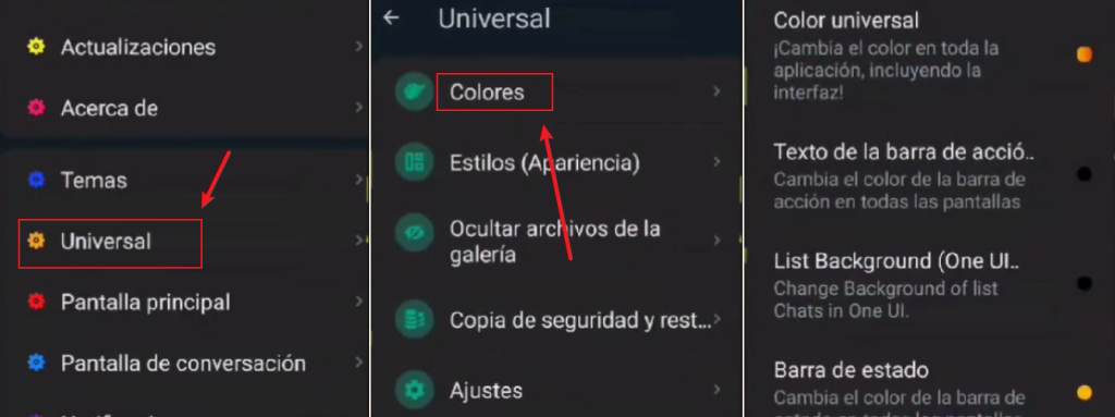 Cómo hacer tus chats visualmente espectaculares con temas