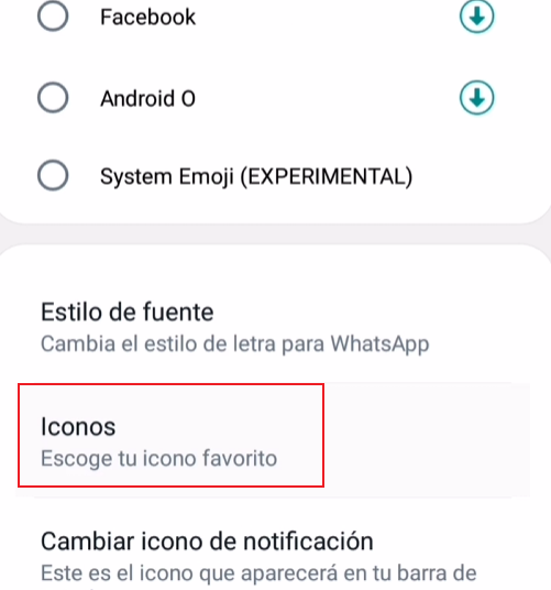 Cómo cambiar el icono de un grupo en WhatsApp Plus APP