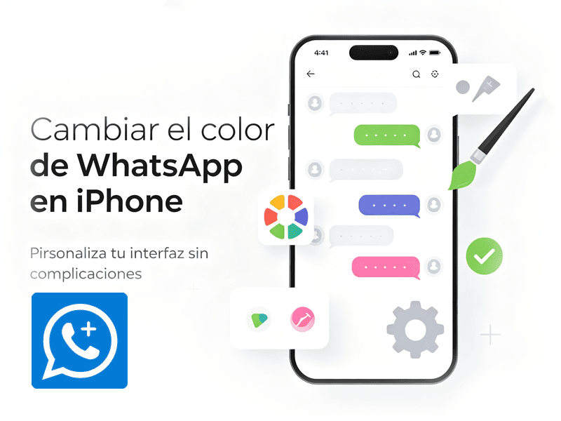 Cómo cambiar el color de WhatsApp en iPhone